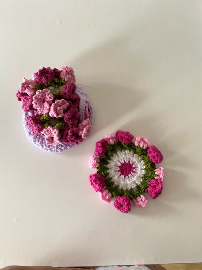 Spring Bloom Coaster - Set of 2