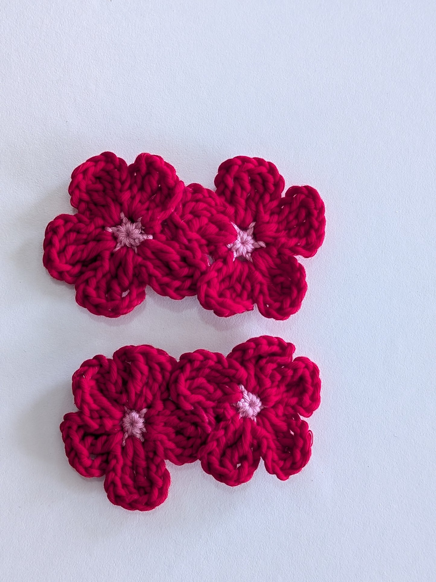 Classic Red Rose Hair Clip