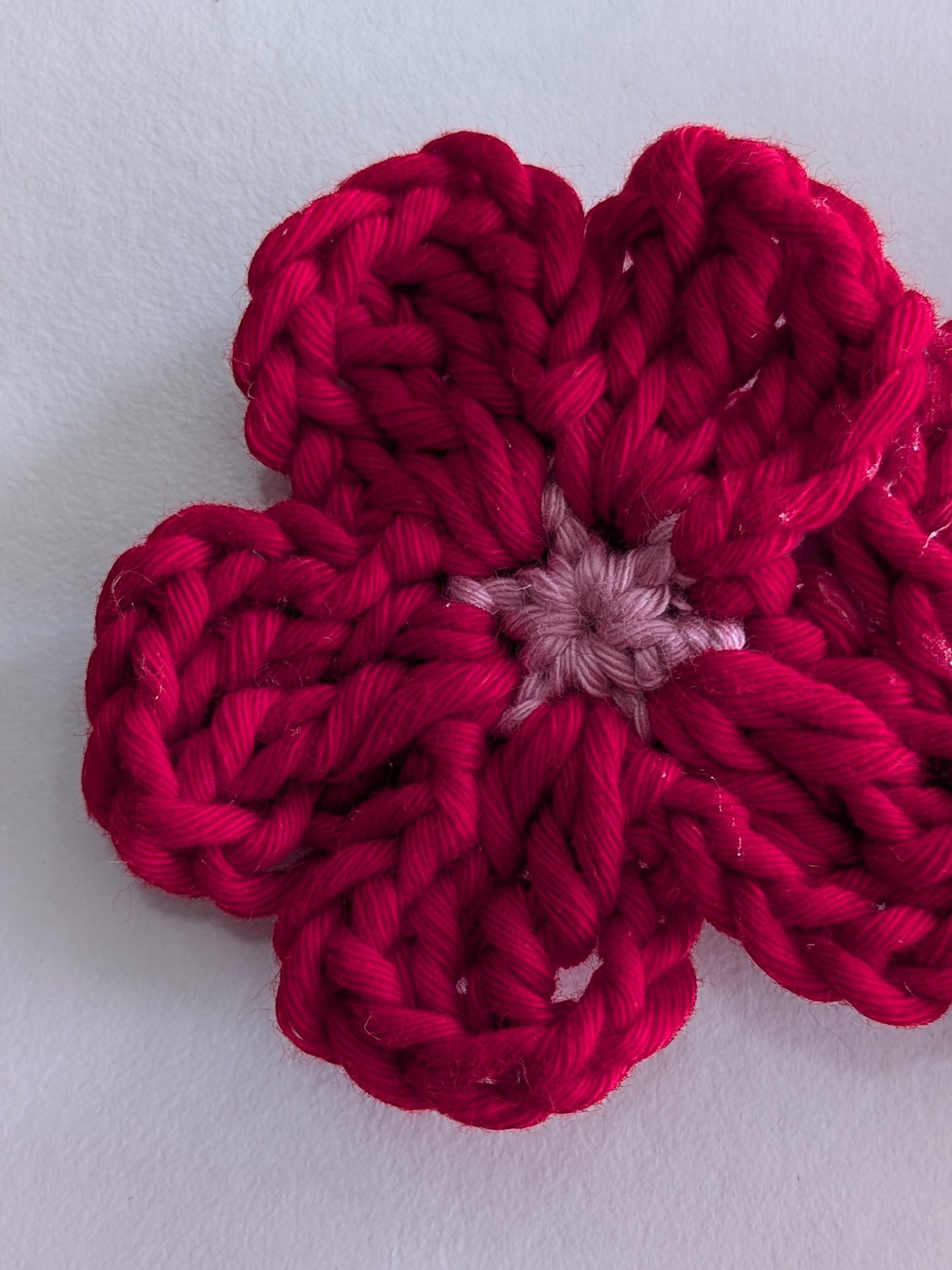 Classic Red Rose Hair Clip